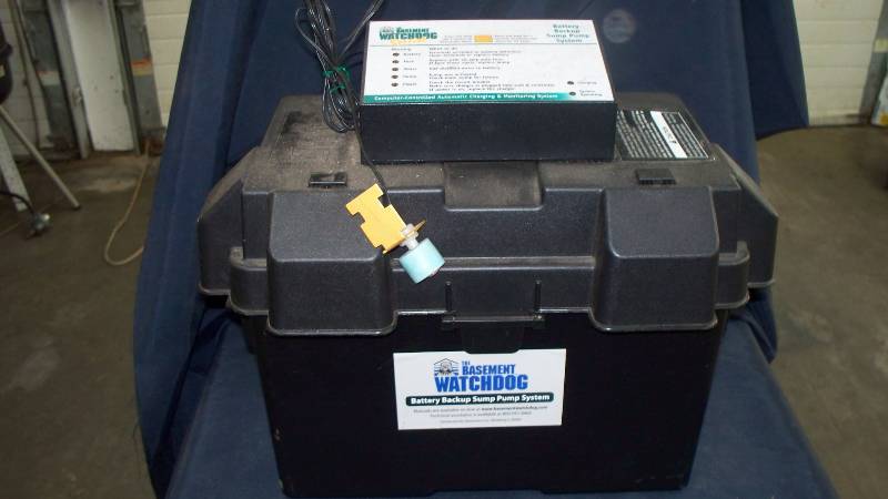 Back-Up Sump Pump