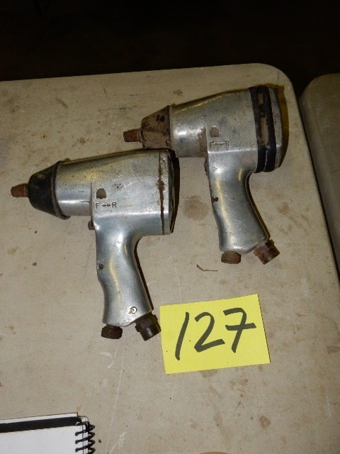 lot 127 image: Two 12 Inch Air Impact Wrenches