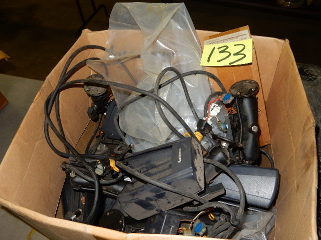 lot 133 image: Box of Intermec Chargers