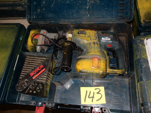 lot 143 image: Bosch 24 Volt Cordless Hammer Drill