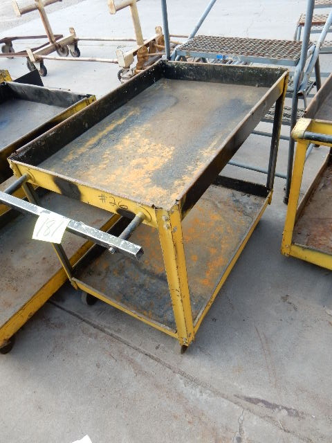 lot 181 image: Rolling metal Cart