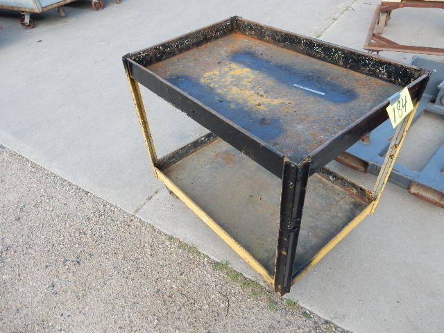 lot 184 image: Rolling metal Cart