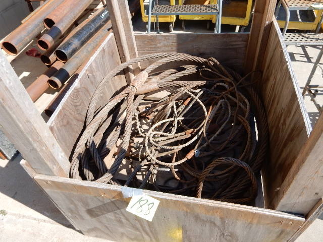 lot 188 image: Large box of Heavy Duty Cable