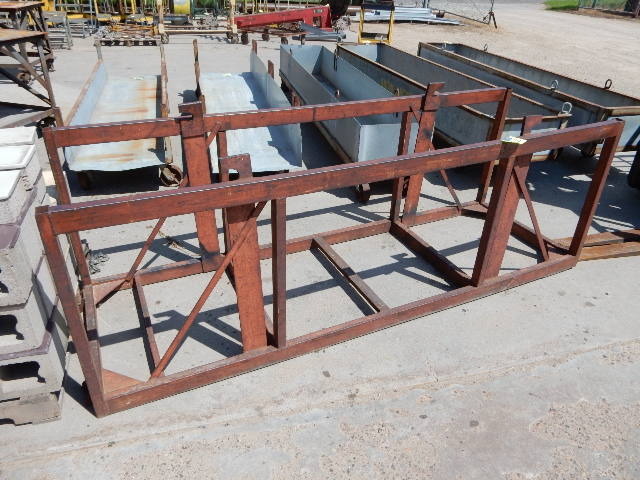lot 222 image: Heavy Duty Steel Rack