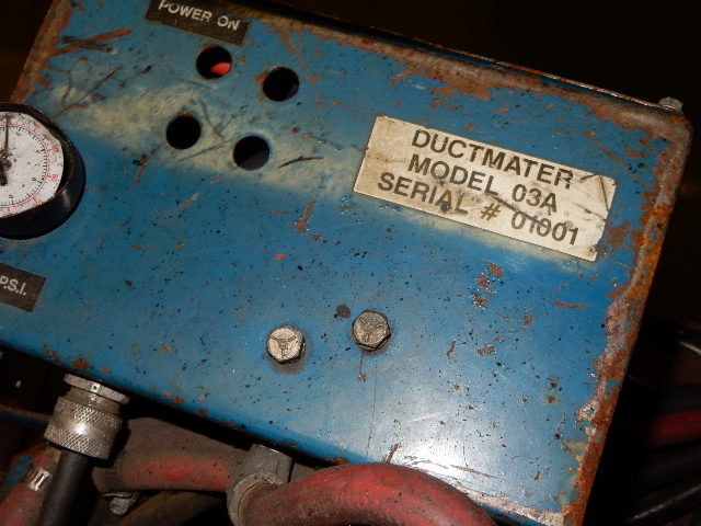 lot 5A image: DUCTMATE, Sheet Metal Welding Unit