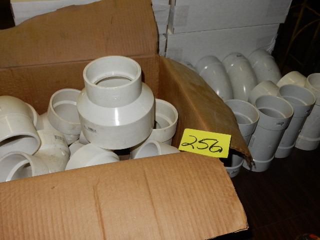 lot 256 image: PVC Fittings