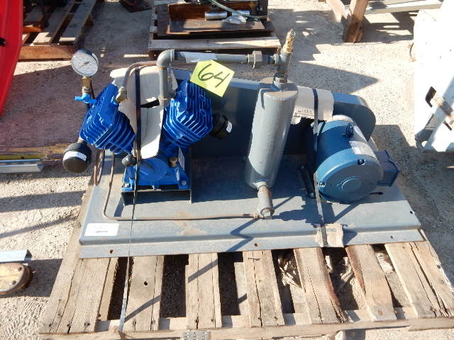 lot 64 image: Webster Air Compressor