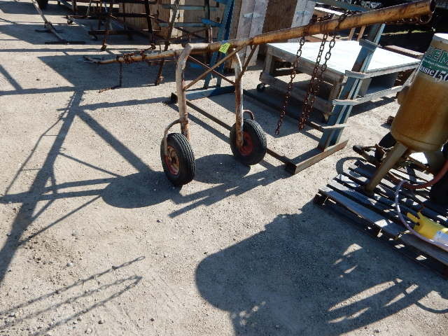 lot 91 image: GRASS HOPPER for carrying Pipe