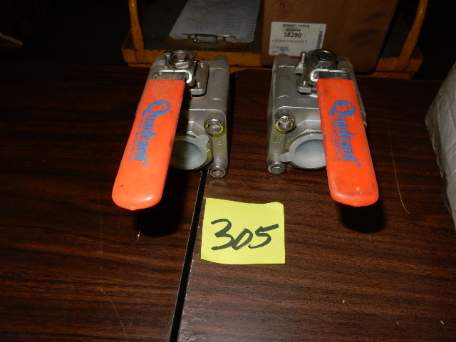 lot 305 image: 2 Quadrant Valves