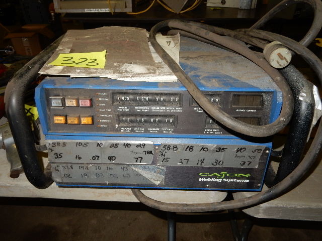 lot 323 image: CAJON WELDING SYSTEM.  Untested.