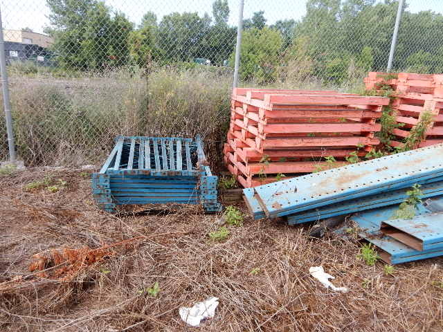 lot 9A image: Large lot of Heavy Duty Pallet Racking