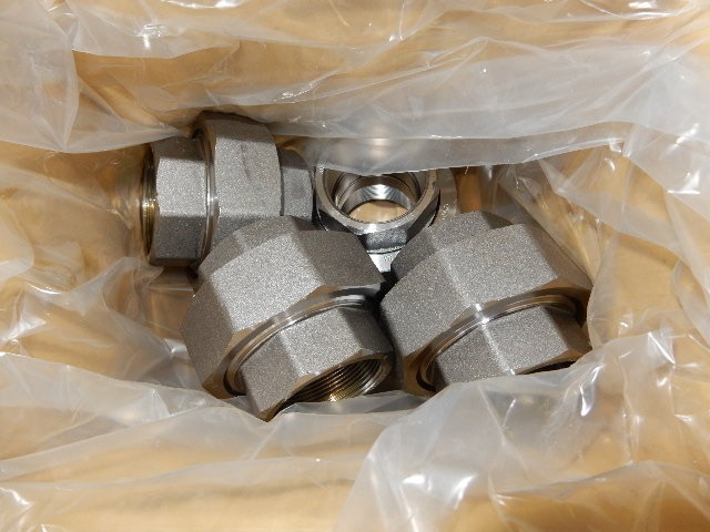 lot 242 image: Carbon Steel Forged Fittings and Hot water relief valves.
