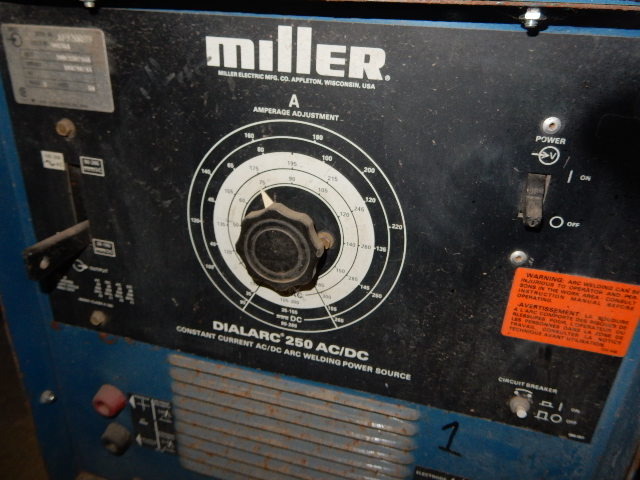 lot 28 image: Miller Constant Current ACDC Arc Welder