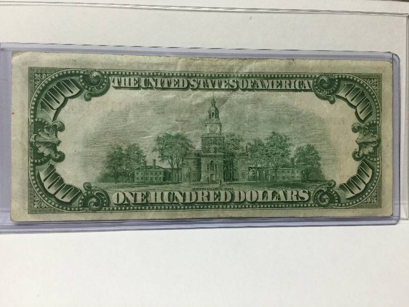 lot 25 image: 1929 $100 FEDERAL RESEVE BANK OF RICHMOND,VA