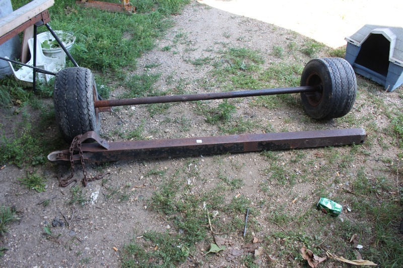 Trailer Axle and Tongue