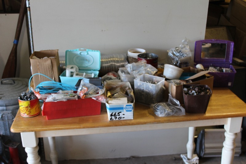 Large lot of Hardware and Fasteners