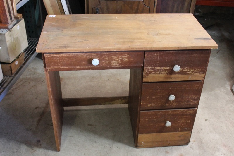 Small Wood Desk
