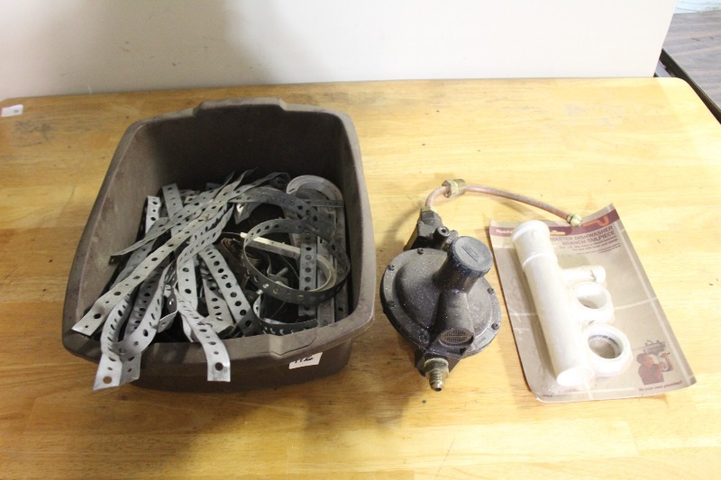 Regulator and steel Straps