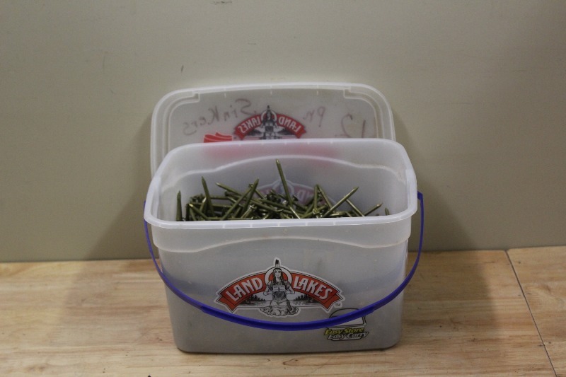 Large Tub of Nails