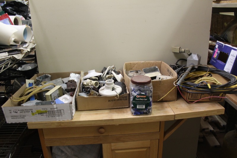 Large lot of Electrical Hardware and Components