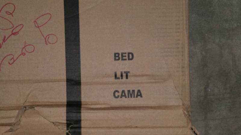 lot 202 image: South Shore Bed - Black