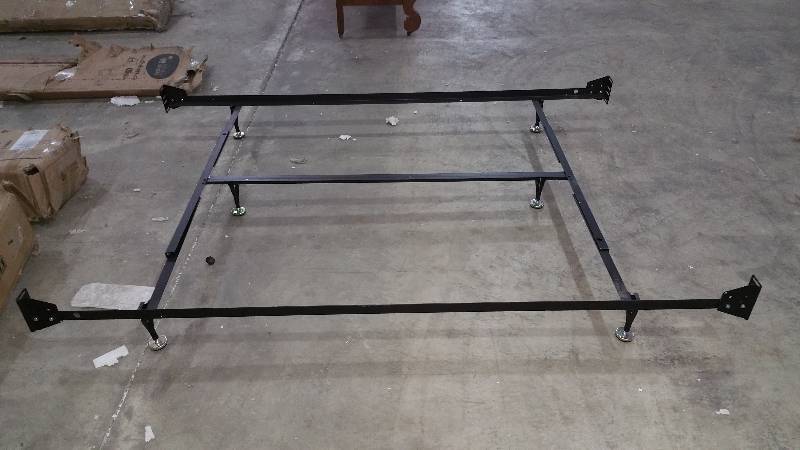 lot 255 image: Metal Bed Frame - Queen