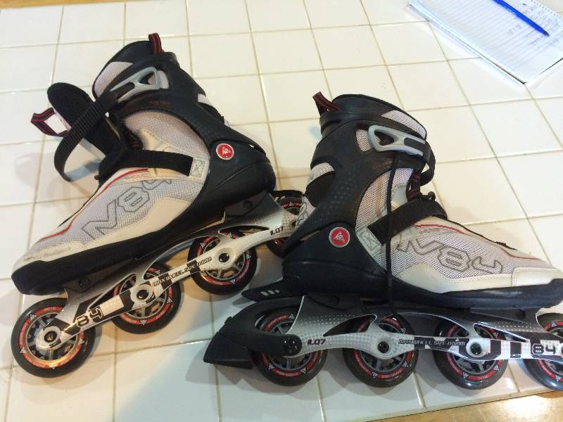 lot 265 image: K2 Moto M84 Inline Skates Size 12