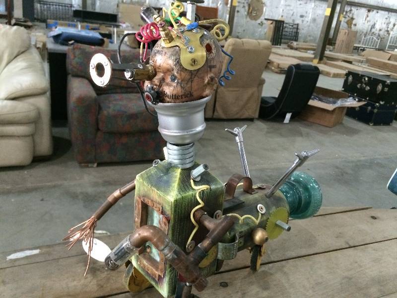 lot 276 image: Steampunk Art Sculpture By Local St Cloud Artist