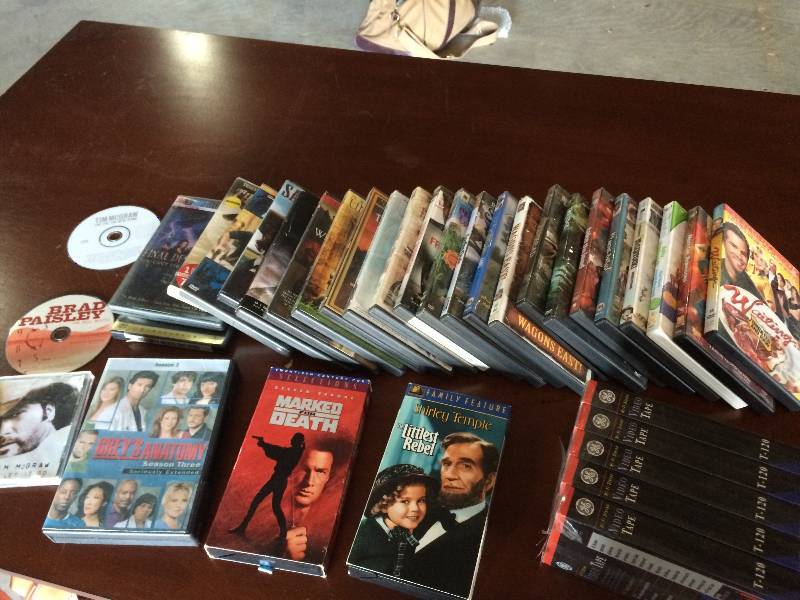 lot 328 image: DVDs, CDs, VHS