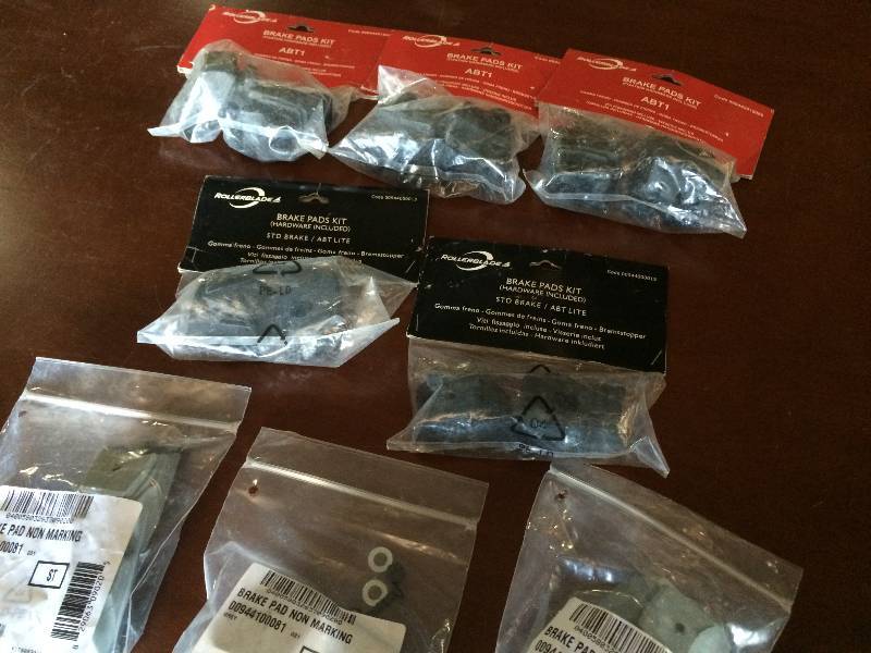 lot 333 image: Rollerblade Brake Pads New in Package
