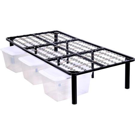 lot 127 image: Steel Platform Bed Frame - Twin