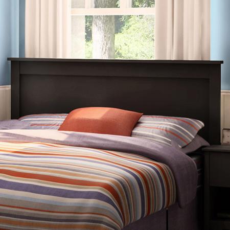 lot 134 image: South Shore Full  Queen Headboard - Black