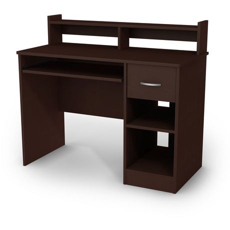 lot 139 image: South Shore Smart Basics Desk - Chocolate