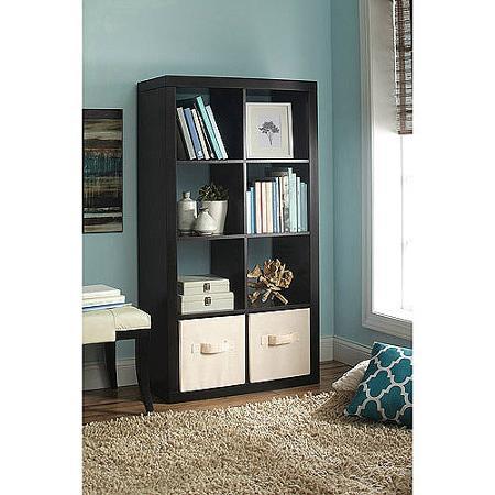 lot 143 image: Better Homes and Gardens 8-Cube Organizer, Espresso