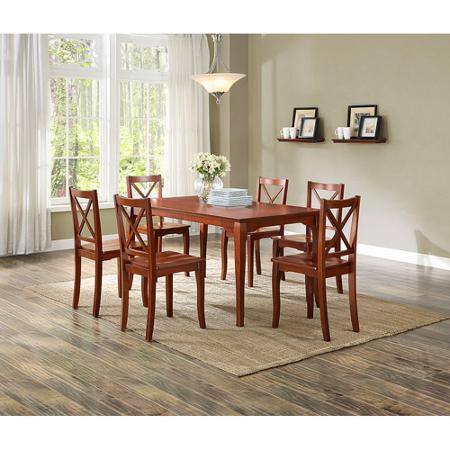 lot 204 image: Better Homes and Gardens Ashwood Road Dining Table, Brown Cherry