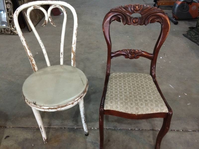 lot 56 image: Two Vintage Chairs