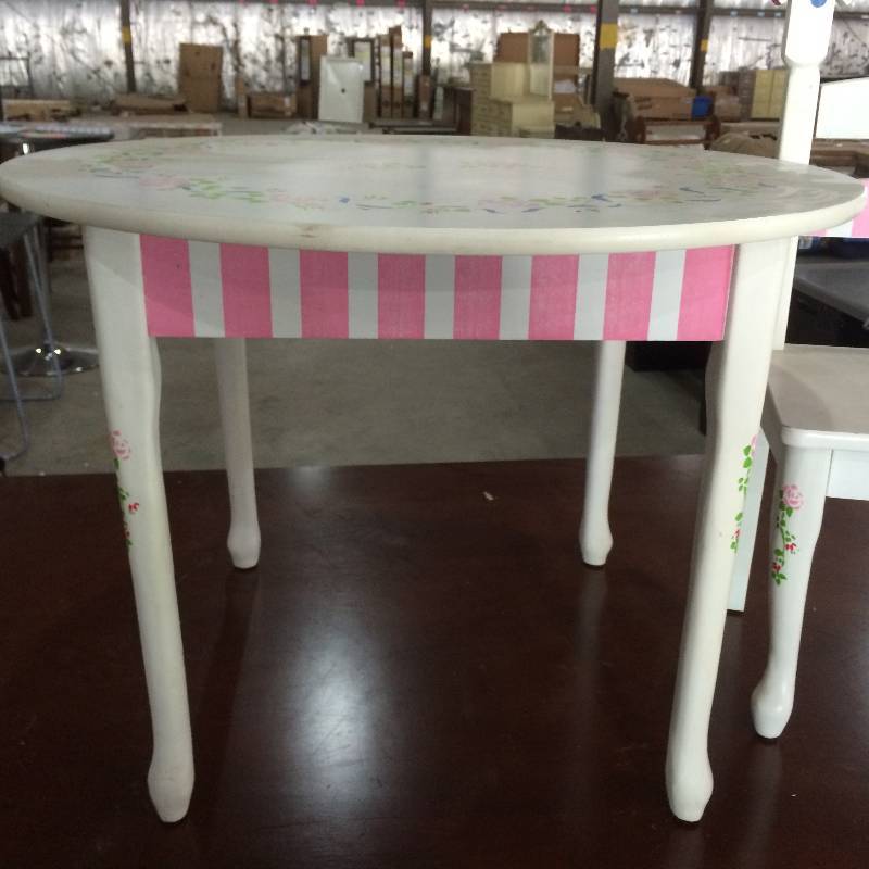 lot 78 image: Pretty in Pink Childs Table
