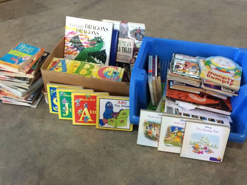 lot 88 image: A Large Lot of Childrens Books