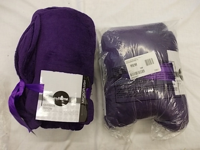 Purple Throws
