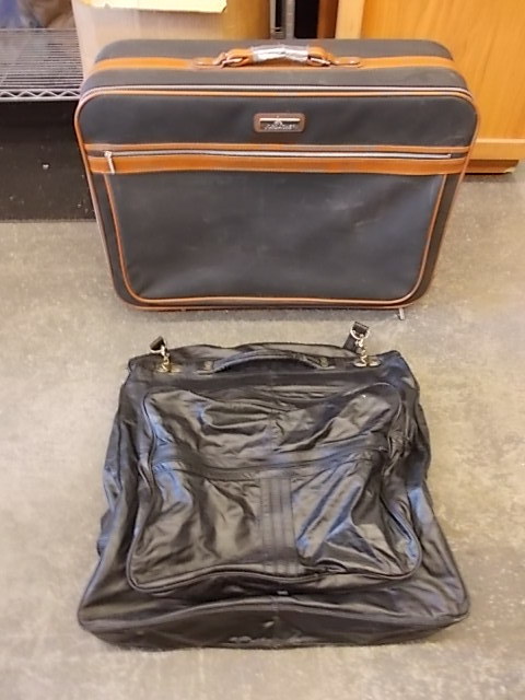 Garment Bag & Suitcase