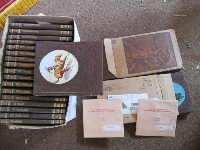 Lot of Time Life Western books, 2 i...