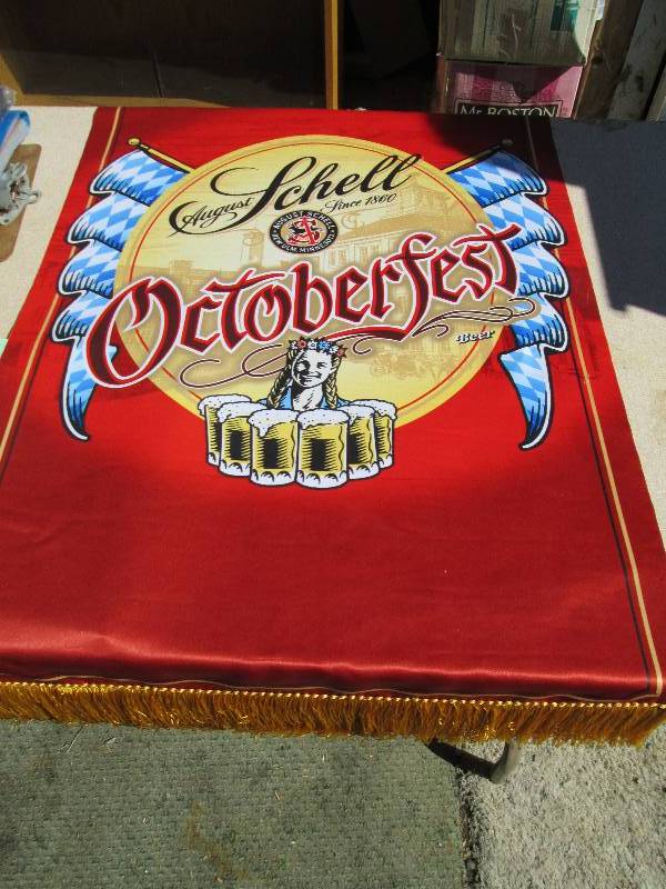 39 x 24 inch Schell Beer cloth wall...