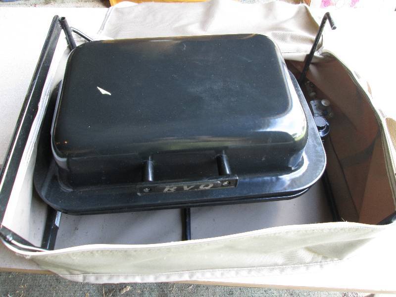 Used very little gas portable grill...