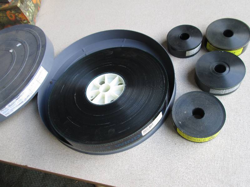 Lot of movie film roll, includes la...