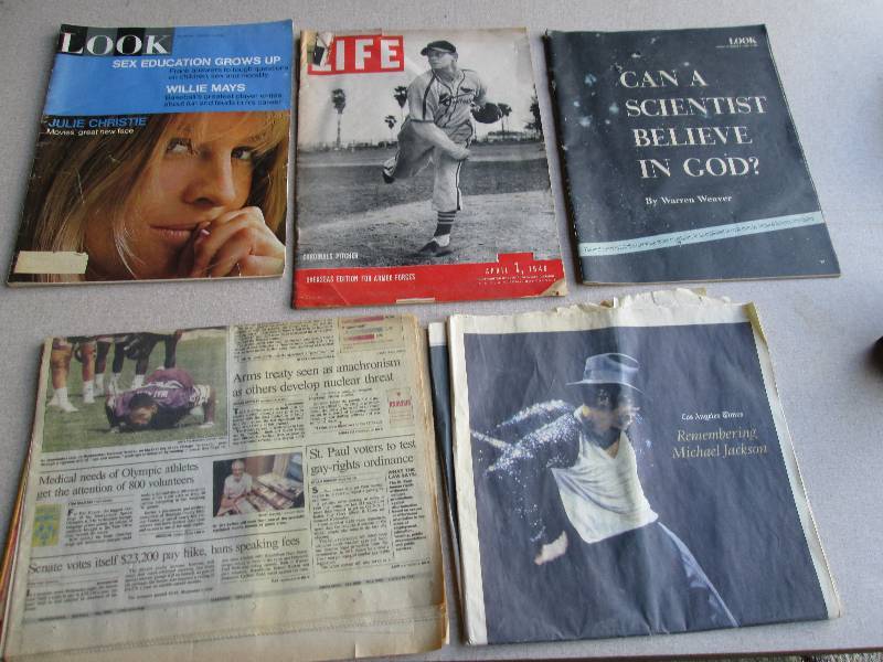 Vintage magazines from the 50s and...