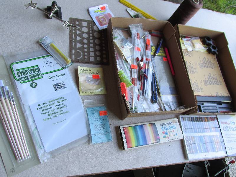 Lot of craft and model items...