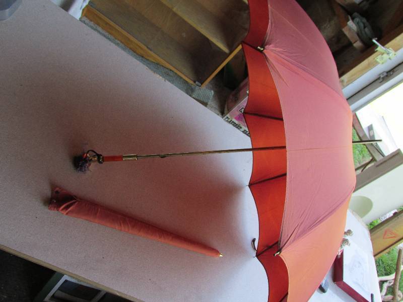 Fancy vintage umbrella...