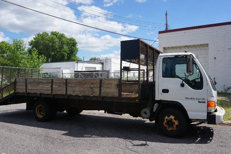 2002 Isuzu NPR Cab Over Work Truck