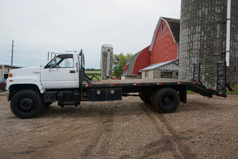 1995 Chevrolet Kodiak 70 Flatbed Truck | Work Trucks ... 1995 Chevrolet Kodiak 70 Flatbed Truck | Work Trucks ...