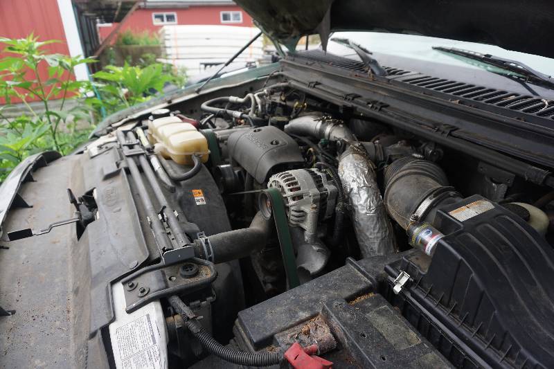 2001 Ford F-350 XL Super Duty Dually Flat Bed Diesel Truck